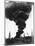 Smoke Billowing from an Oil Well Fire-null-Mounted Photographic Print