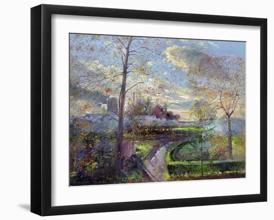 Smoke Drift, Autumn-Timothy Easton-Framed Giclee Print