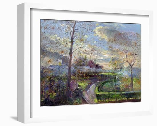 Smoke Drift, Autumn-Timothy Easton-Framed Giclee Print