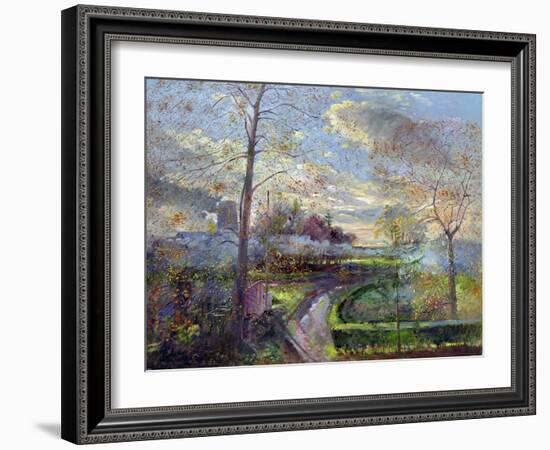 Smoke Drift, Autumn-Timothy Easton-Framed Giclee Print