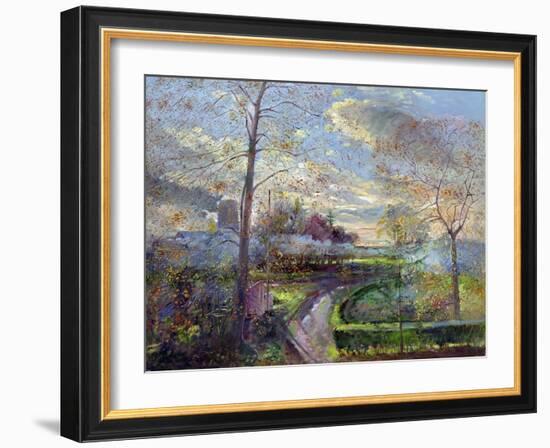 Smoke Drift, Autumn-Timothy Easton-Framed Giclee Print