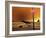 Smoke from a Wildfire Billows Over a Hillside-null-Framed Photographic Print
