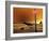 Smoke from a Wildfire Billows Over a Hillside-null-Framed Photographic Print