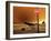 Smoke from a Wildfire Billows Over a Hillside-null-Framed Photographic Print