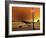 Smoke from a Wildfire Billows Over a Hillside-null-Framed Photographic Print