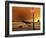 Smoke from a Wildfire Billows Over a Hillside-null-Framed Photographic Print