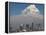 Smoke from the Station Fire Rises over Downtown Los Angeles-null-Framed Premier Image Canvas
