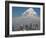 Smoke from the Station Fire Rises over Downtown Los Angeles-null-Framed Photographic Print