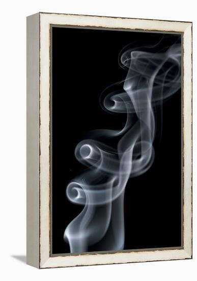 Smoke Plume with Eddies-Sinclair Stammers-Framed Premier Image Canvas