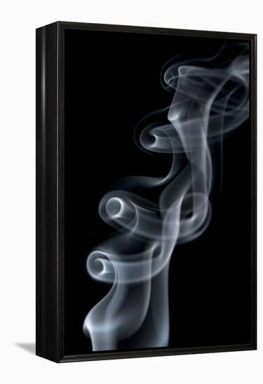 Smoke Plume with Eddies-Sinclair Stammers-Framed Premier Image Canvas