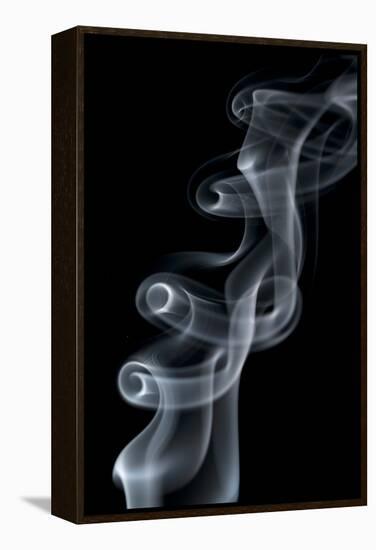 Smoke Plume with Eddies-Sinclair Stammers-Framed Premier Image Canvas