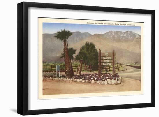 Smoke Tree Ranch, Palm Springs, California-null-Framed Premium Giclee Print