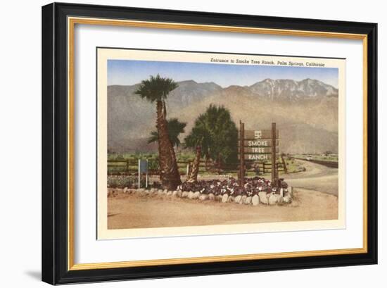 Smoke Tree Ranch, Palm Springs, California-null-Framed Premium Giclee Print