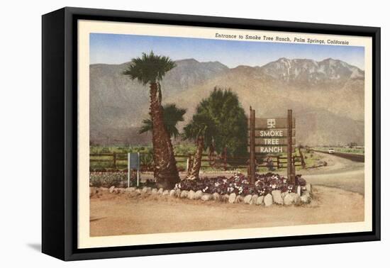 Smoke Tree Ranch, Palm Springs, California-null-Framed Stretched Canvas