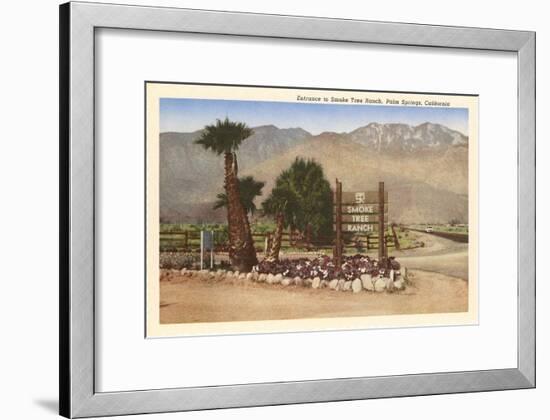 Smoke Tree Ranch, Palm Springs, California-null-Framed Art Print