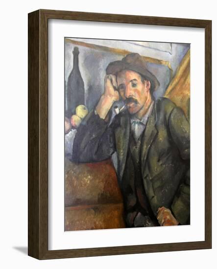 Smoker, C1890-C1892-Paul Cézanne-Framed Giclee Print