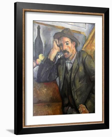 Smoker, C1890-C1892-Paul Cézanne-Framed Giclee Print