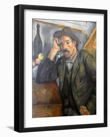 Smoker, C1890-C1892-Paul Cézanne-Framed Giclee Print