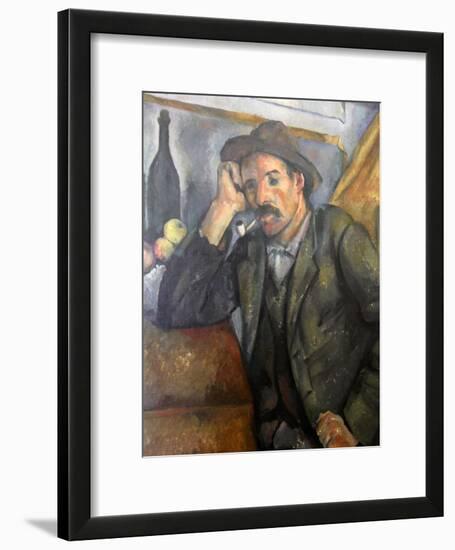 Smoker, C1890-C1892-Paul Cézanne-Framed Giclee Print