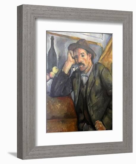 Smoker, C1890-C1892-Paul Cézanne-Framed Giclee Print