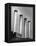 Smokestacks at Power Plant-Philip Gendreau-Framed Premier Image Canvas