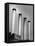 Smokestacks at Power Plant-Philip Gendreau-Framed Premier Image Canvas