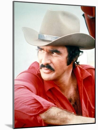 Smokey and the Bandit, Burt Reynolds, 1977-null-Mounted Photo