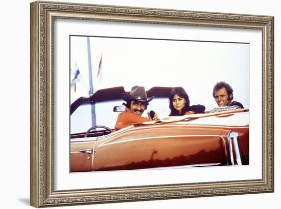 Smokey and the Bandit, Burt Reynolds, Sally Field, Jerry Reed, 1977-null-Framed Premium Photographic Print