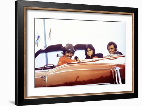 Smokey and the Bandit, Burt Reynolds, Sally Field, Jerry Reed, 1977-null-Framed Premium Photographic Print