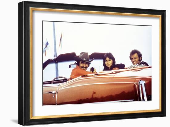 Smokey and the Bandit, Burt Reynolds, Sally Field, Jerry Reed, 1977-null-Framed Premium Photographic Print