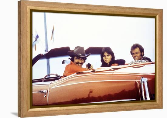 Smokey and the Bandit, Burt Reynolds, Sally Field, Jerry Reed, 1977-null-Framed Stretched Canvas
