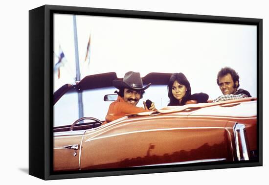 Smokey and the Bandit, Burt Reynolds, Sally Field, Jerry Reed, 1977-null-Framed Stretched Canvas