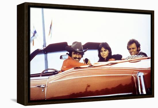 Smokey and the Bandit, Burt Reynolds, Sally Field, Jerry Reed, 1977-null-Framed Stretched Canvas