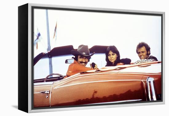 Smokey and the Bandit, Burt Reynolds, Sally Field, Jerry Reed, 1977-null-Framed Stretched Canvas