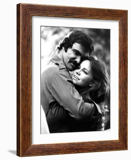 Smokey and the Bandit, from Left: Burt Reynolds, Sally Field, 1977-null-Framed Photo