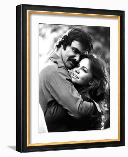 Smokey and the Bandit, from Left: Burt Reynolds, Sally Field, 1977-null-Framed Photo