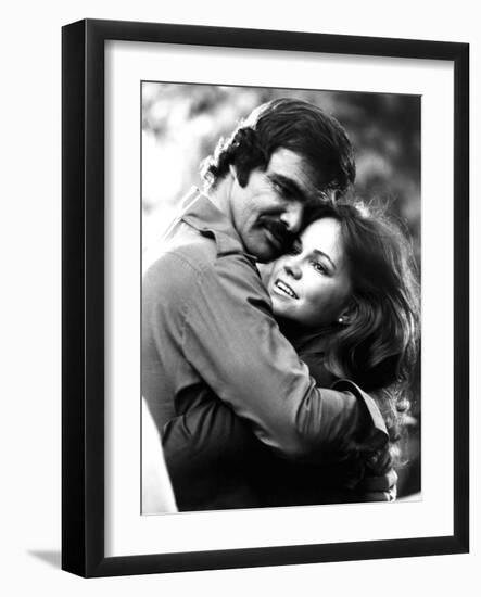 Smokey and the Bandit, from Left: Burt Reynolds, Sally Field, 1977-null-Framed Premium Photographic Print