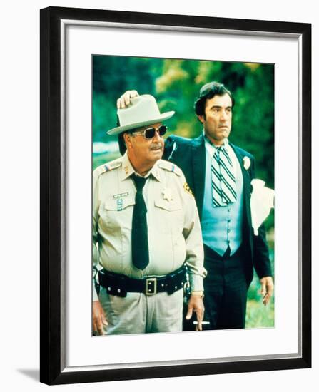 Smokey And The Bandit, Jackie Gleason, Mike Henry, 1977-null-Framed Photo