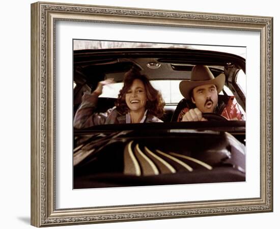 Smokey And The Bandit, Sally Field, Burt Reynolds, 1977-null-Framed Photo