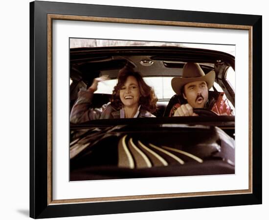 Smokey And The Bandit, Sally Field, Burt Reynolds, 1977-null-Framed Photo