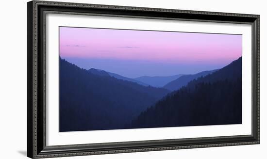 Smokey Mountain Twilight-Steven Maxx-Framed Photographic Print