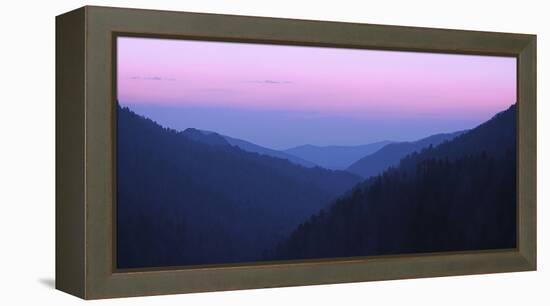 Smokey Mountain Twilight-Steven Maxx-Framed Premier Image Canvas