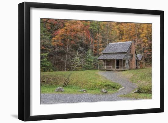 Smokies Cabin 2 (Hw)-Galloimages Online-Framed Photographic Print