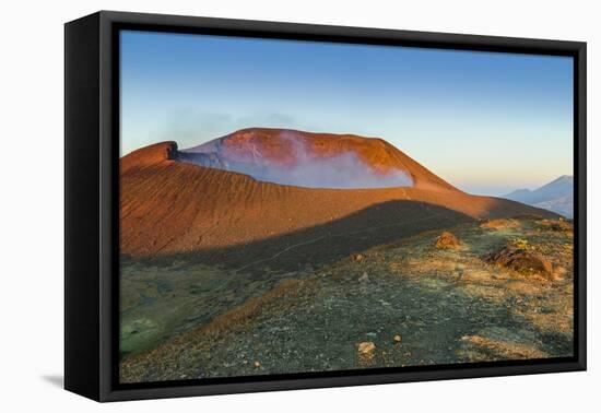 Smoking 700M Wide Crater of Volcan Telica in the North West Volcano Chain-Rob Francis-Framed Premier Image Canvas