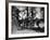 Smoking Cyclists-null-Framed Photographic Print