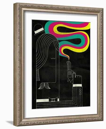 Smoking Gun-Dale Edwin Murray-Framed Giclee Print