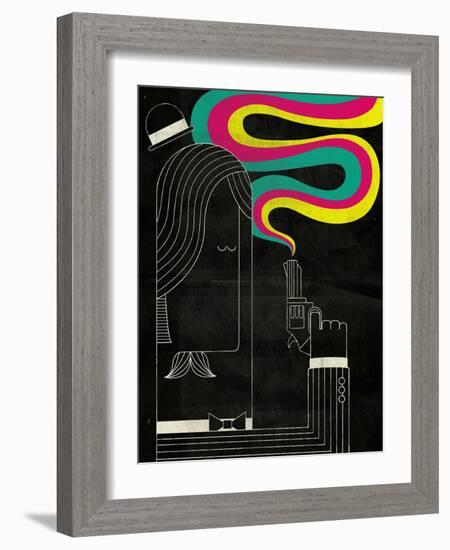 Smoking Gun-Dale Edwin Murray-Framed Giclee Print