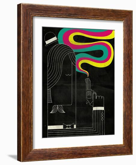 Smoking Gun-Dale Edwin Murray-Framed Giclee Print