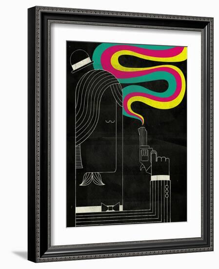 Smoking Gun-Dale Edwin Murray-Framed Giclee Print