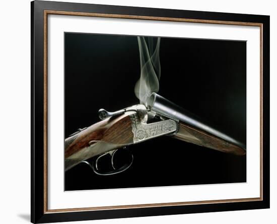 Smoking Shotgun-Victor De Schwanberg-Framed Photographic Print